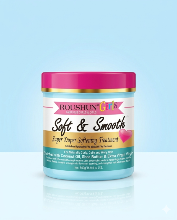 Roushun – Soin Hydratant et Assouplissant pour Cheveux Bouclés | 500 g