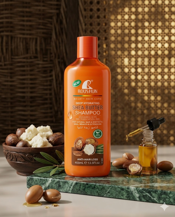 Roushun - Shampoing Hydratant Anti-Chute 400 ml