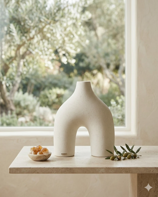 Vase Design Minimaliste en Céramique
